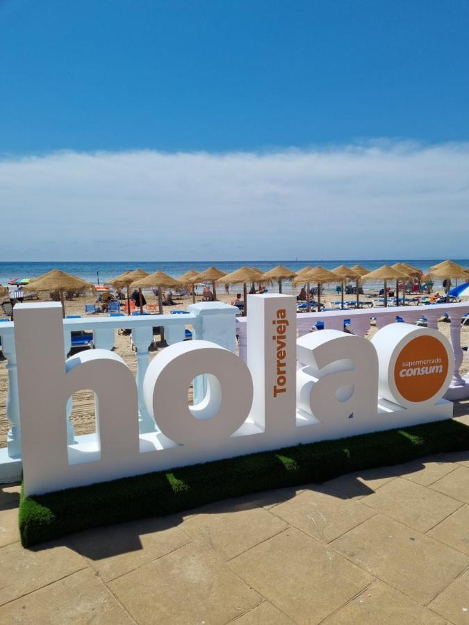 Flamenco Penthouse Sea View & Swimming Pool Leilighet Torrevieja Eksteriør bilde